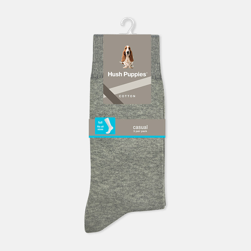 3prs Men's Full Length Socks | Cotton | 13133215146
