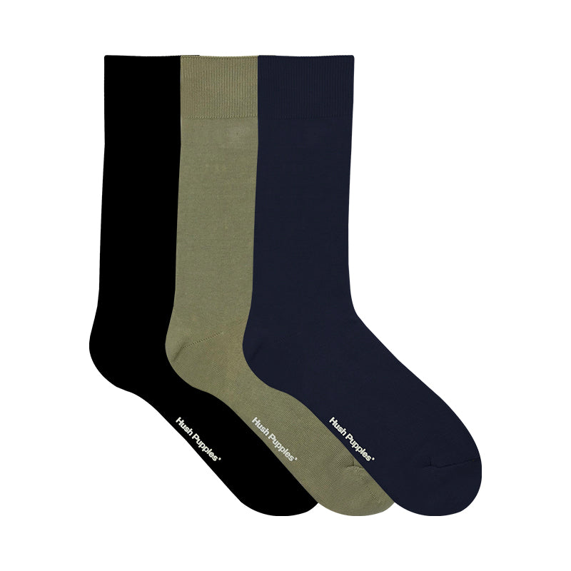 3prs Men's Full Length Socks | Cotton | 13133215146