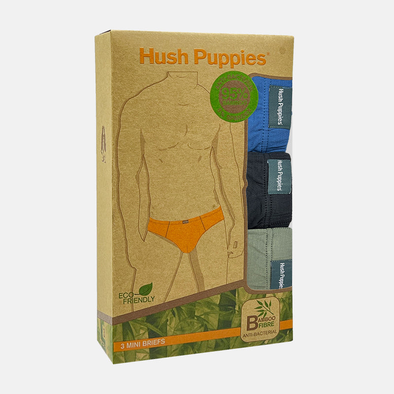 3pcs Men's Briefs | Bamboo Spandex | Mini | BP2322