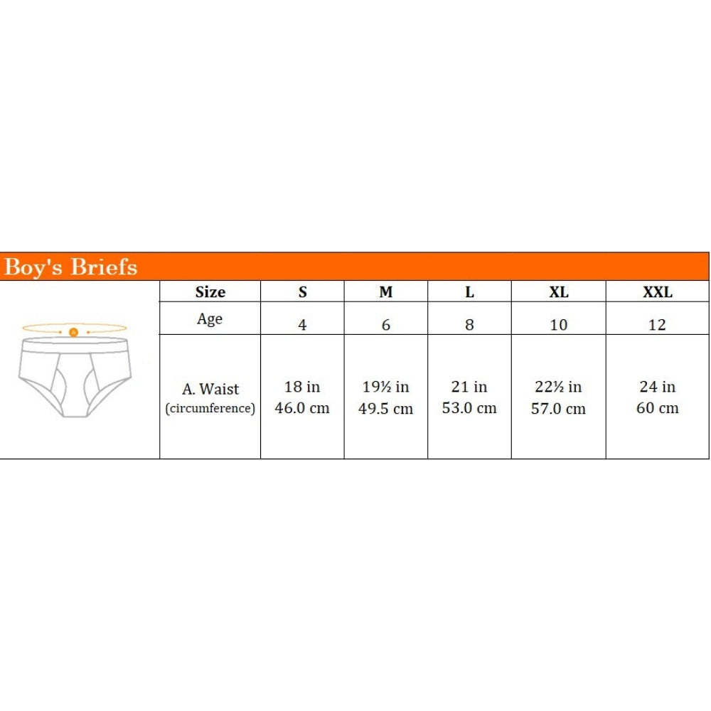 5pcs Boys' Briefs | 100% Combed Cotton | Mini HBB278324