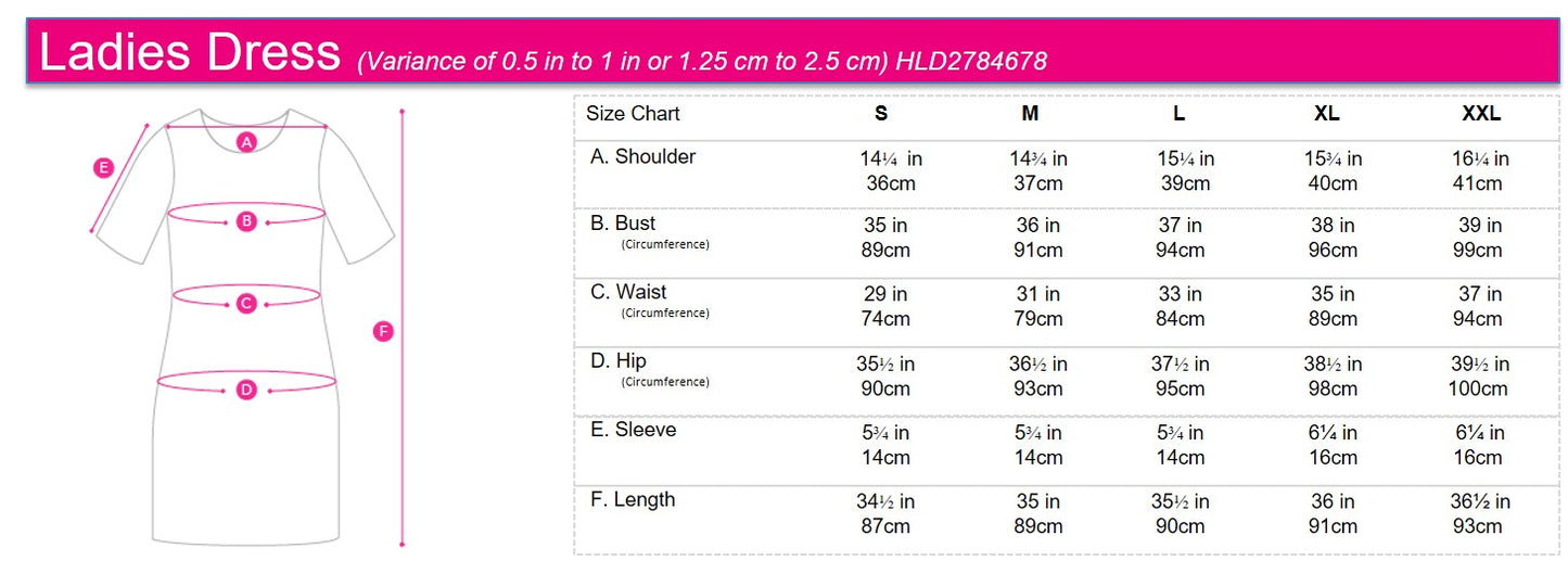 Ladies' Polo Dress with Small Dog | Pique Cotton | HLD278468