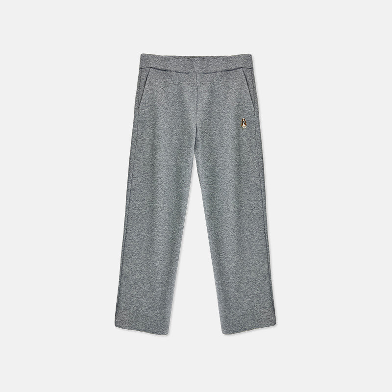 Ladies’ Terry Three Quarter Pants With Logo Embroidery | Cotton Spandex | HLJ338518