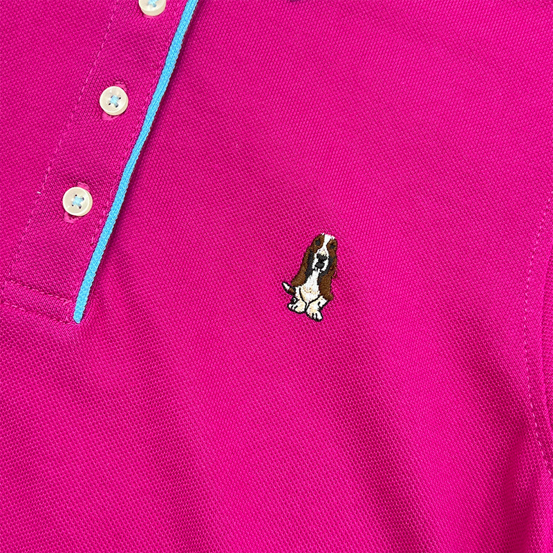 Ladies' Basic Polo With Detail | Cotton | HLP607841