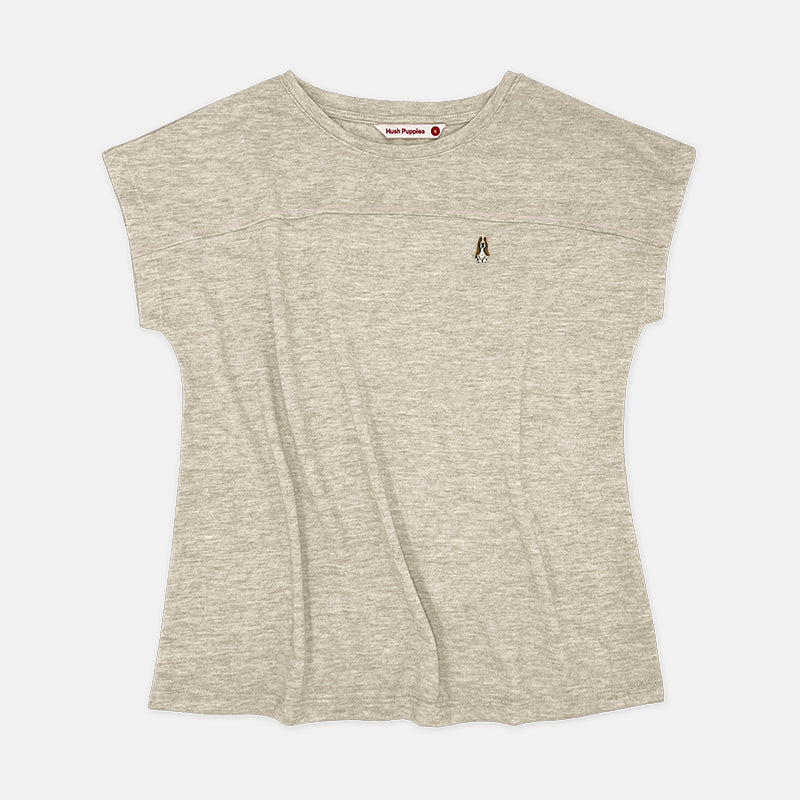 Ladies' Tee with Embroidery | Cut & Sew | HLT409442