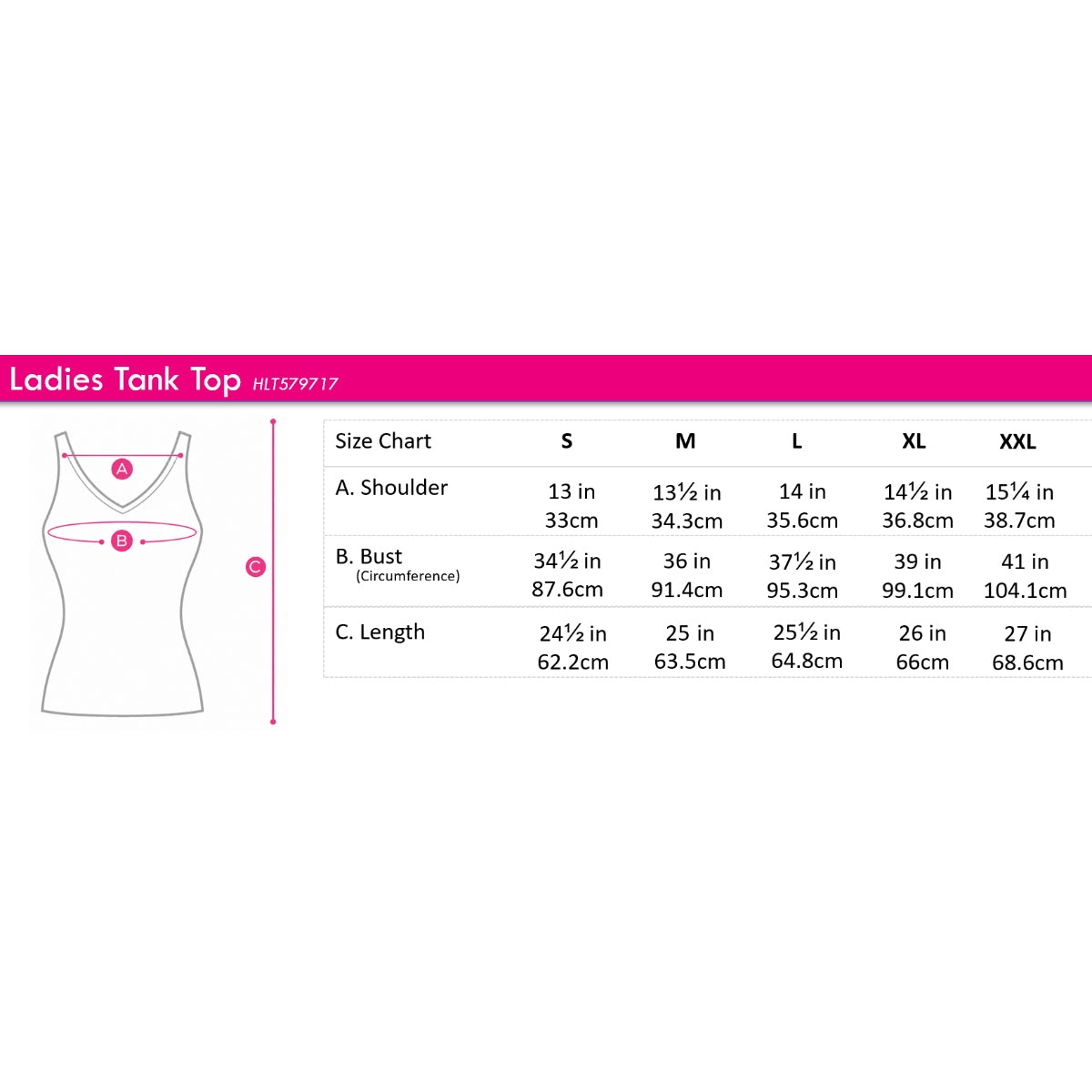 Ladies V-Neck Active Tank Top | Quick Dry | HLT579717