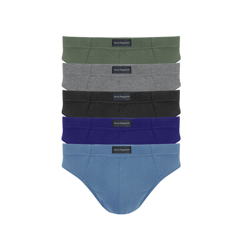 5pcs Men's Briefs | Cotton Jersey | MIni | HMB157720