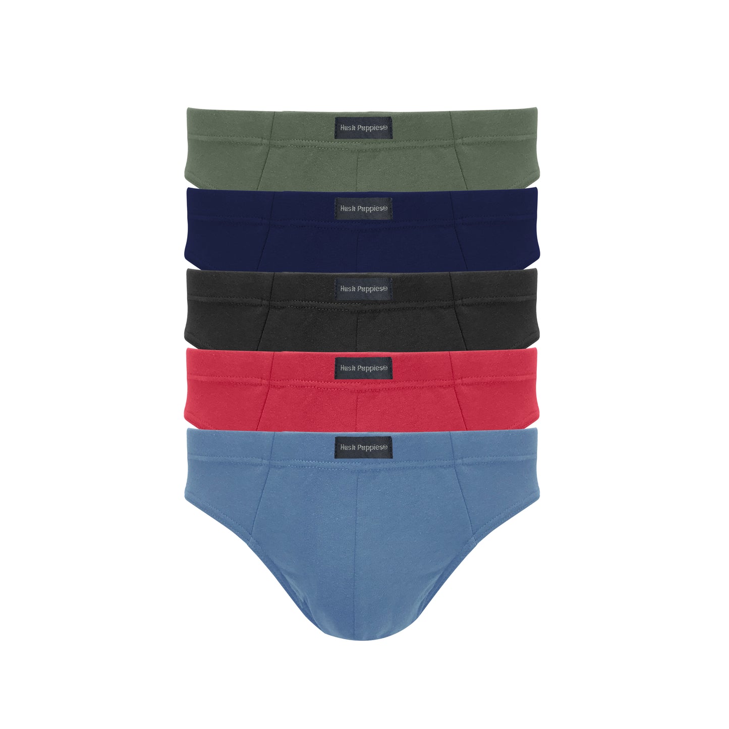 5pcs Men's Briefs | Cotton Jersey | MIni | HMB157720