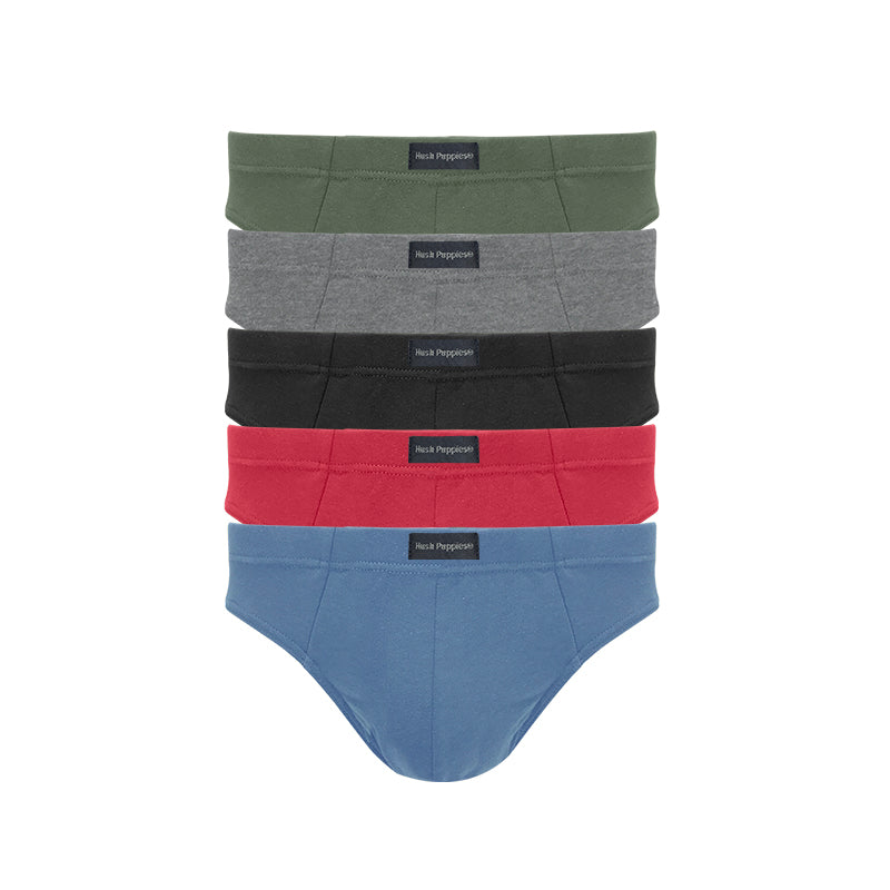 5pcs Men's Briefs | Cotton Jersey | MIni | HMB157720
