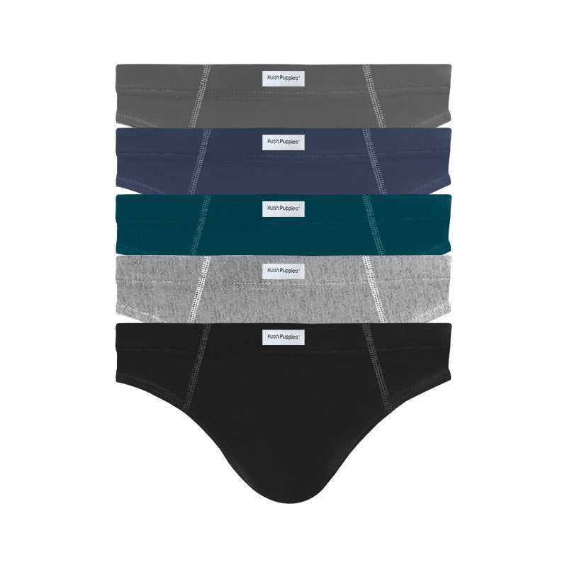 5pcs Men's Briefs | Bamboo Spandex | Mini | HMB237991