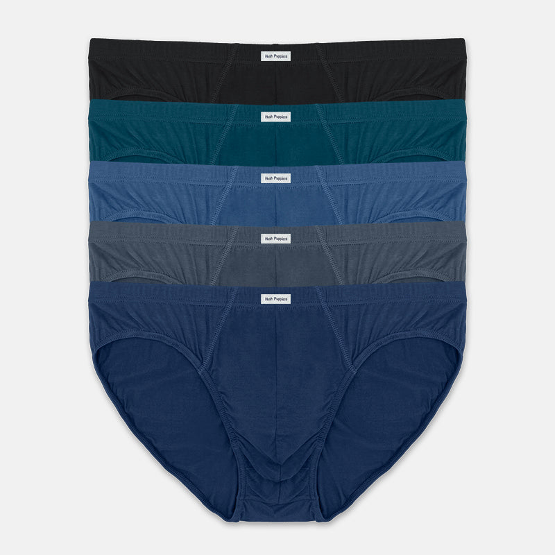 5pcs Men's Big & Tall Briefs | Bamboo Spandex | Mini | HMB409564