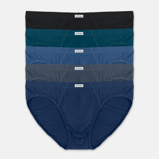 5pcs Men's Big & Tall Briefs | Bamboo Spandex | Mini | HMB409564