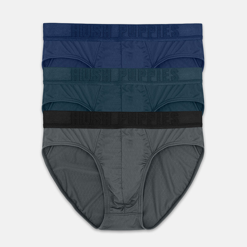 3pcs Men Briefs | Microfiber Elastane | Mini | HMB479486
