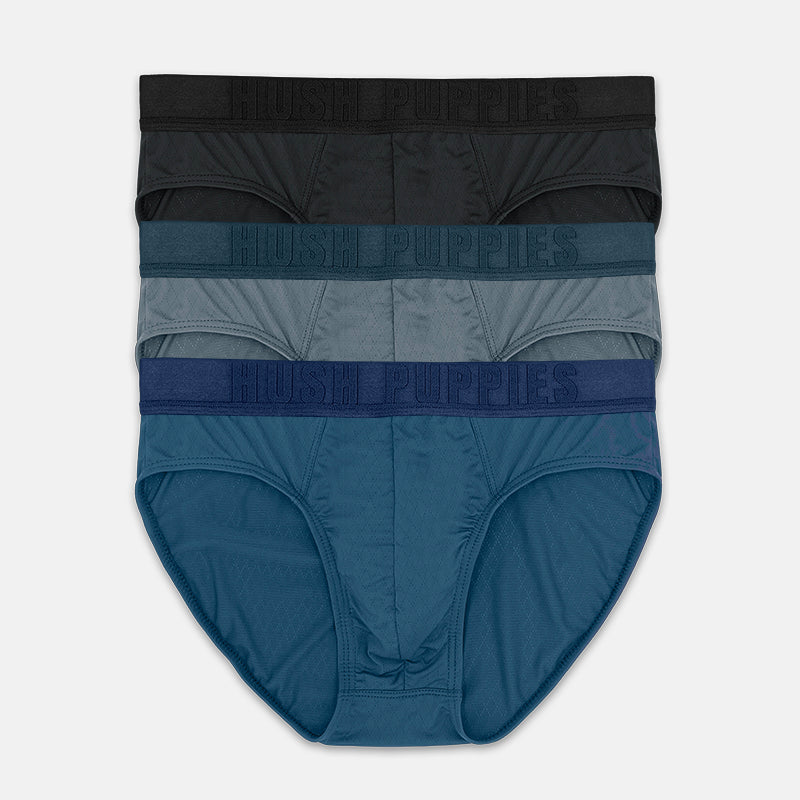 3pcs Men Briefs | Microfiber Elastane | Mini | HMB479486