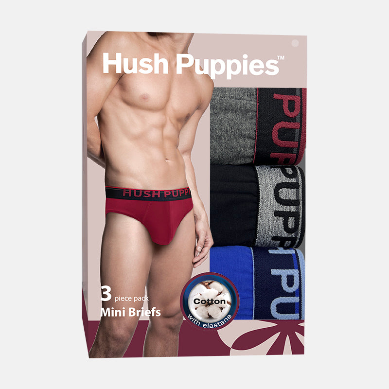 3pcs Men's Briefs | Cotton Elastane | Mini | HMB479488
