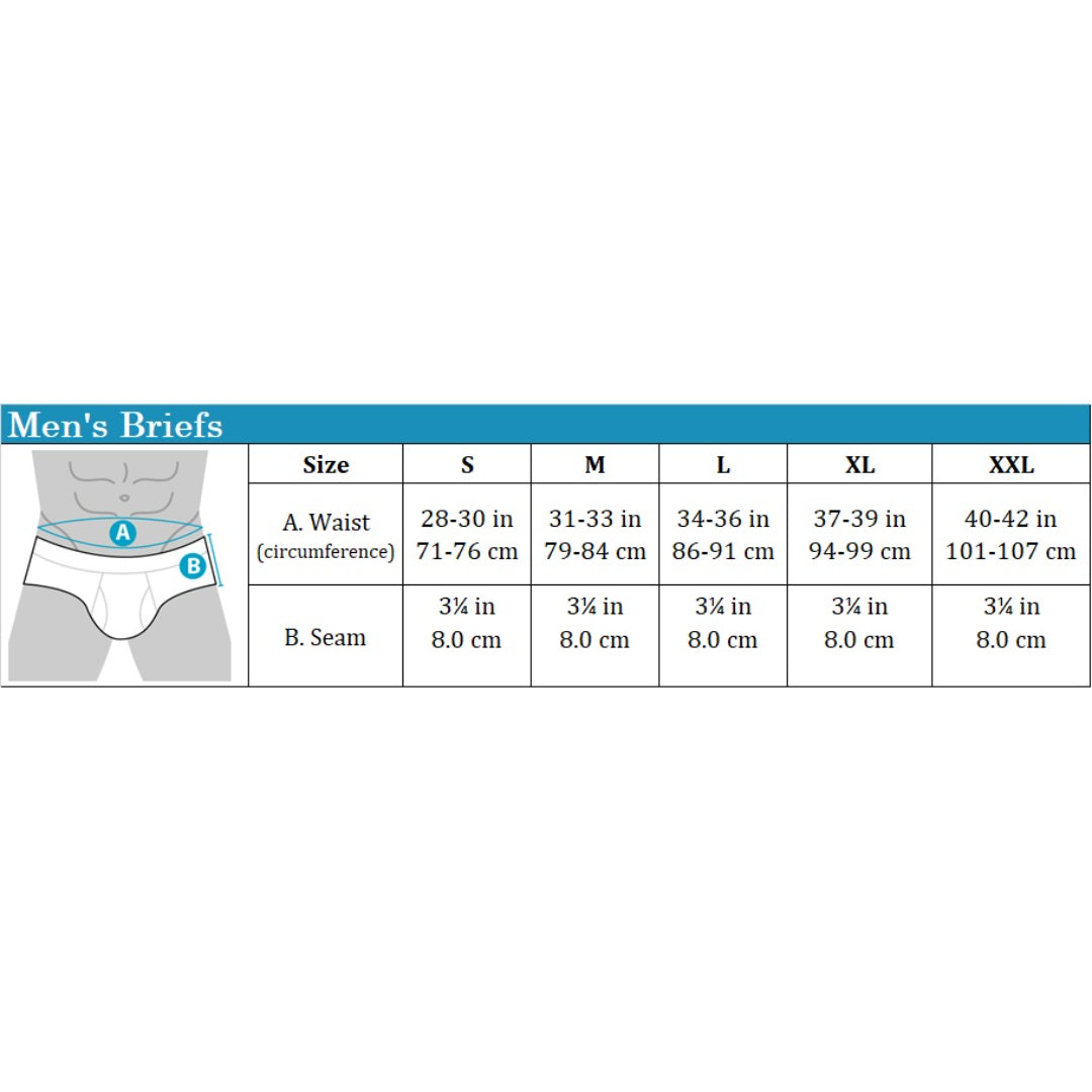 3pcs Men's Briefs | Cotton Elastane | Mini | HMB579730