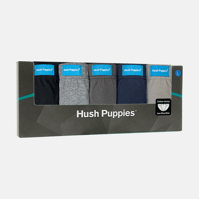 5pcs Men's Briefs | Cotton Jersey | Low Rise Mini | HMB679424