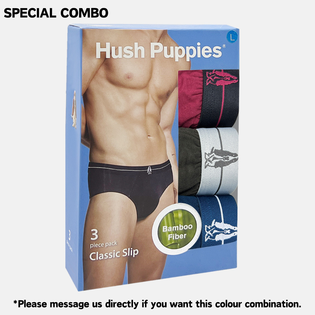 3pcs Men's Briefs | Bamboo Elastane | Classic HMB705535