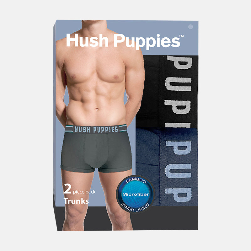 2pcs Men Trunks | Microfiber Elastane | HMK539628