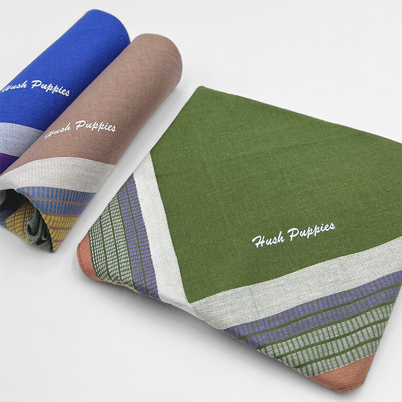 3pcs Men's Handkerchief Set | Cotton | HMN909669