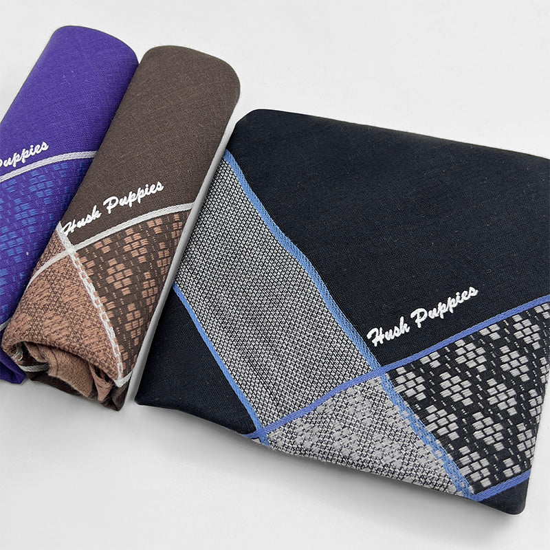 3pcs Men's Handkerchief Set | Cotton | HMN909669