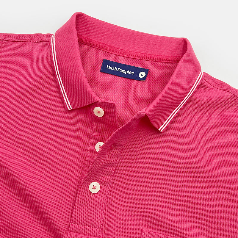 Men's Superfine Polo With Pocket | Cotton | HMP268344