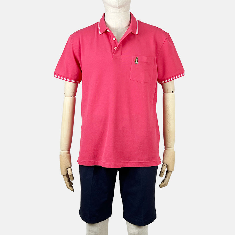 Men's Superfine Polo With Pocket | Cotton | HMP268344