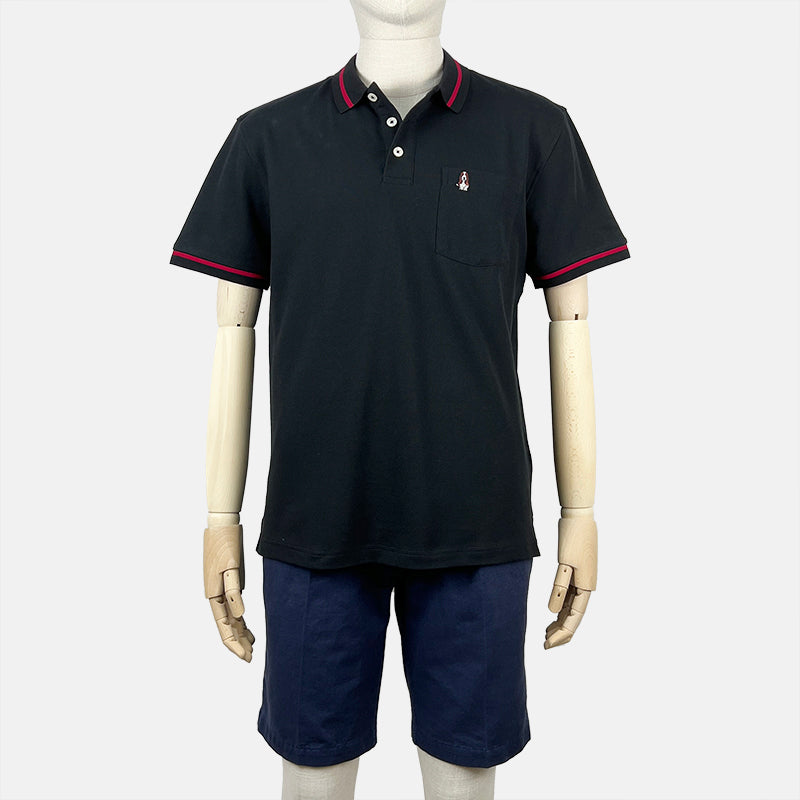 Men's Superfine Polo With Pocket | Cotton | HMP278578