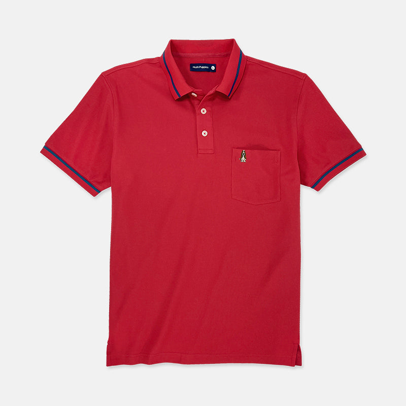 Men's Superfine Polo With Pocket | Cotton | HMP278578