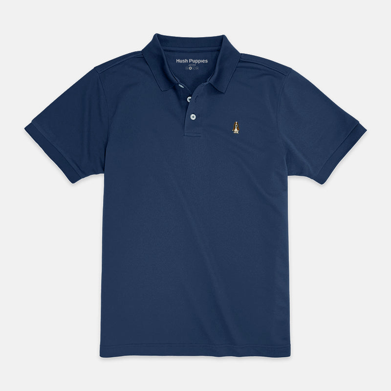 Men's Basic Active Polo | Polyester | HMP358746