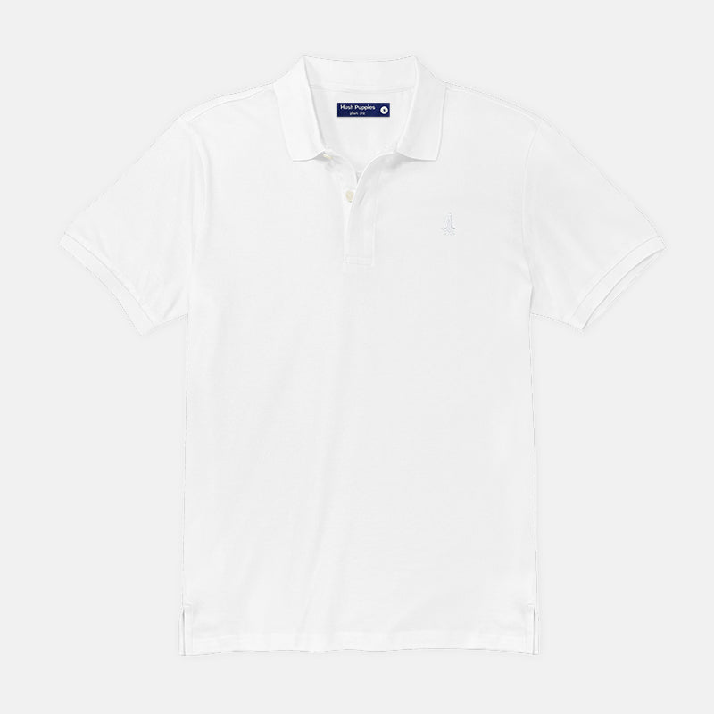 Hush Puppies Men Polo Tone to Tone Cotton Slim Fit | HMP379027