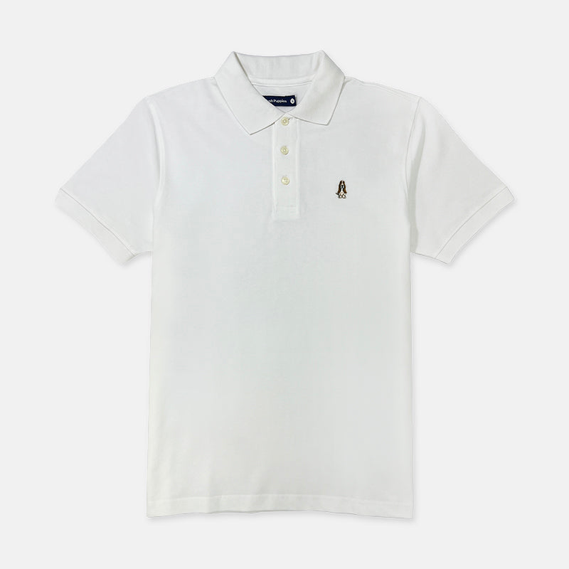 Men's Basic Polo Tee With Embroidery | Cotton | HMP601363
