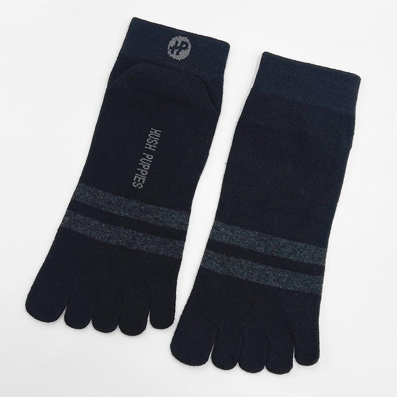 3prs Men Ankle Length Toe Socks | Cotton Elastane | HMS459336