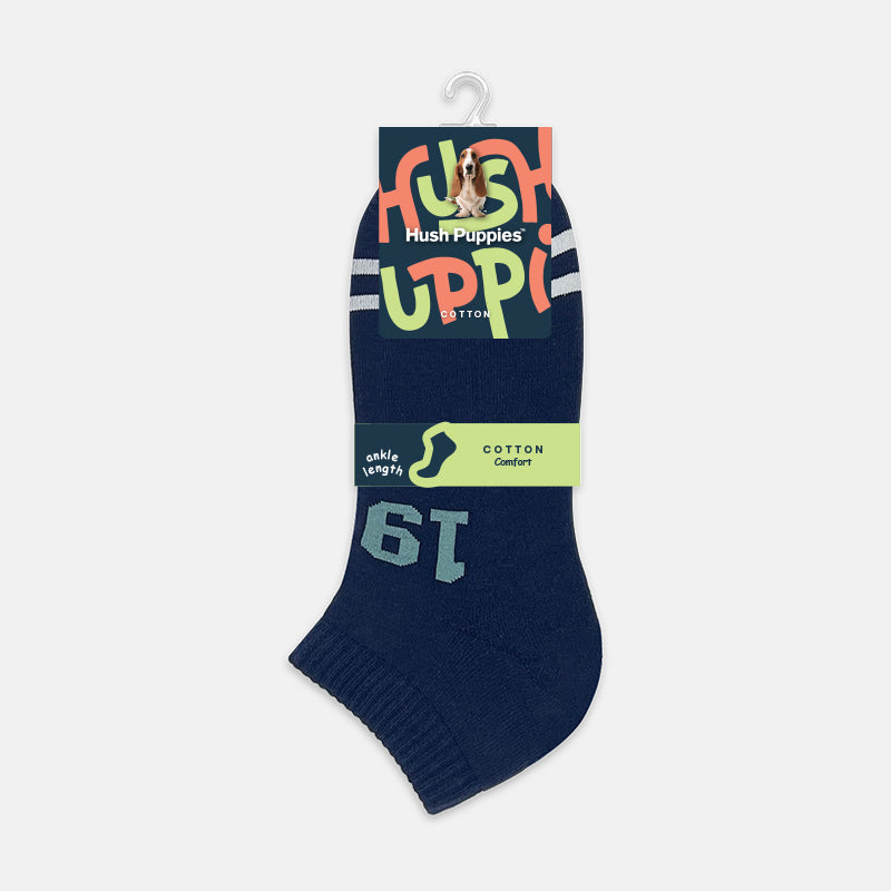 3prs Men Sporty Half Terry Ankle Socks | HMS479558