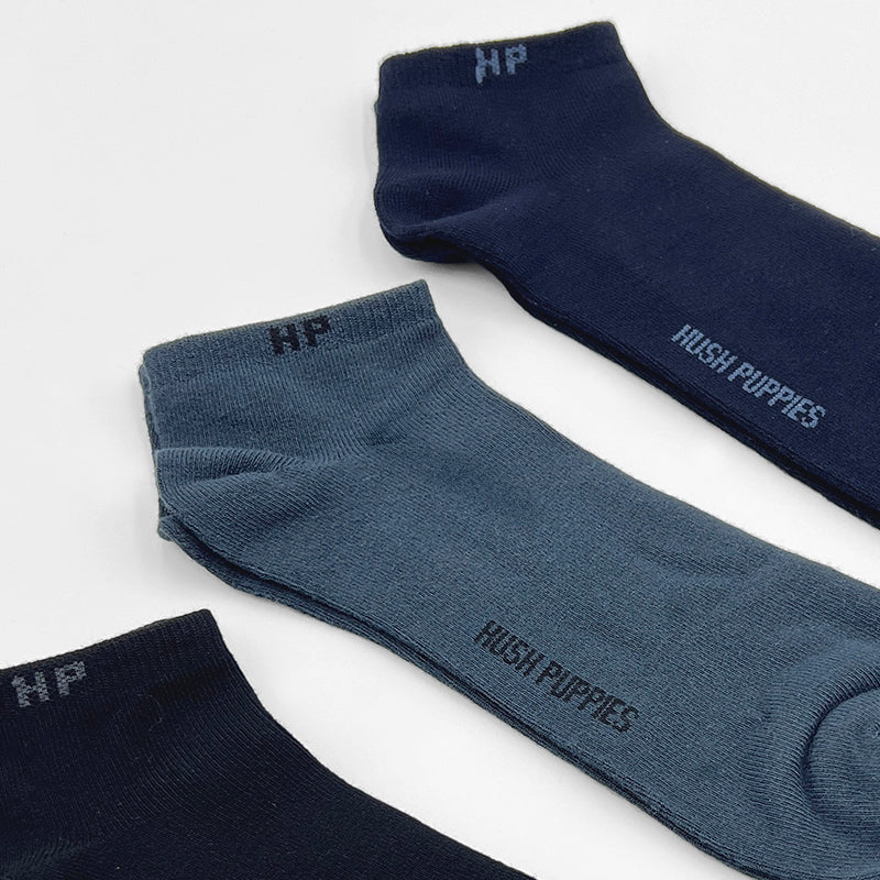 3prs Men Ankle Socks | Bamboo Elastane | HMS907760