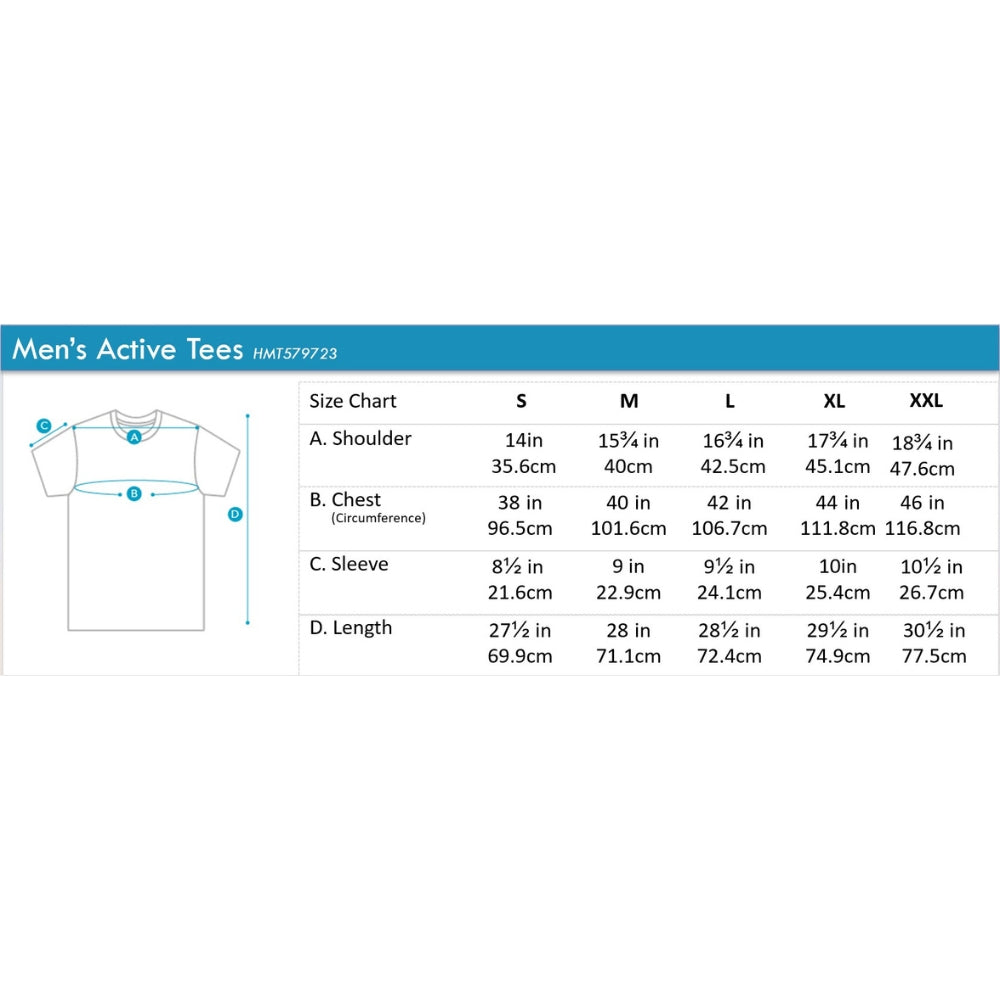 Men's Active Tee With Side Detail | HMT579723