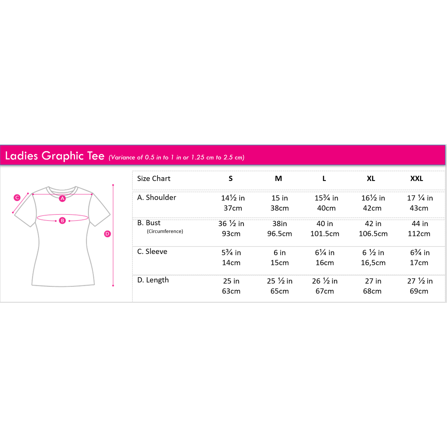 Ladies' Round Neck Graphic Tee | 100% Cotton | HLT579822