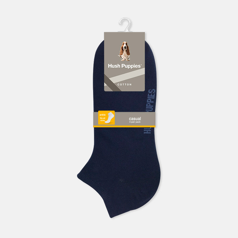 3prs Men's Ankle Socks | Cotton Elastane | SP4274