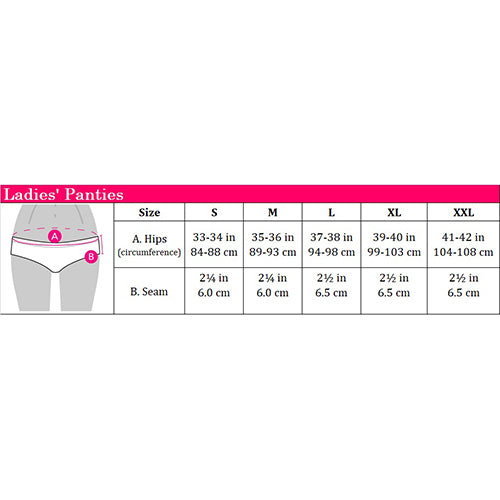 Bamboo Mini 5pcs Ladies Panties HLU409022