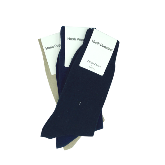 3prs Men's Full Length Socks | Cotton | 13133215146AS1
