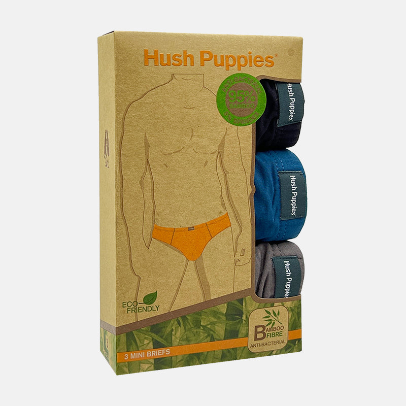 3pcs Men's Briefs | Bamboo Spandex | Mini BP2322