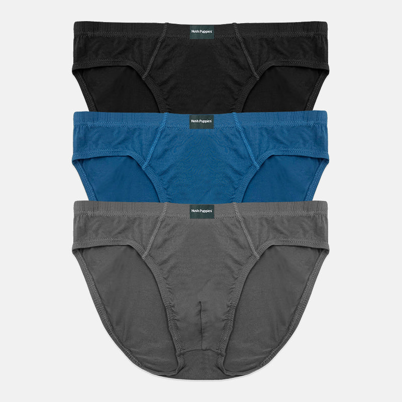 3pcs Men's Briefs | Bamboo Spandex | Mini | BP2322
