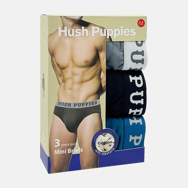 3pcs Men's Briefs | Cotton Elastane | Mini | HMB107724