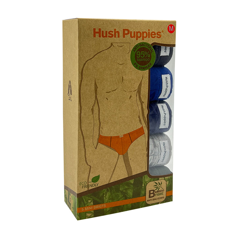 5pcs Men's Briefs | Bamboo Spandex | Mini | HMB237991AS1