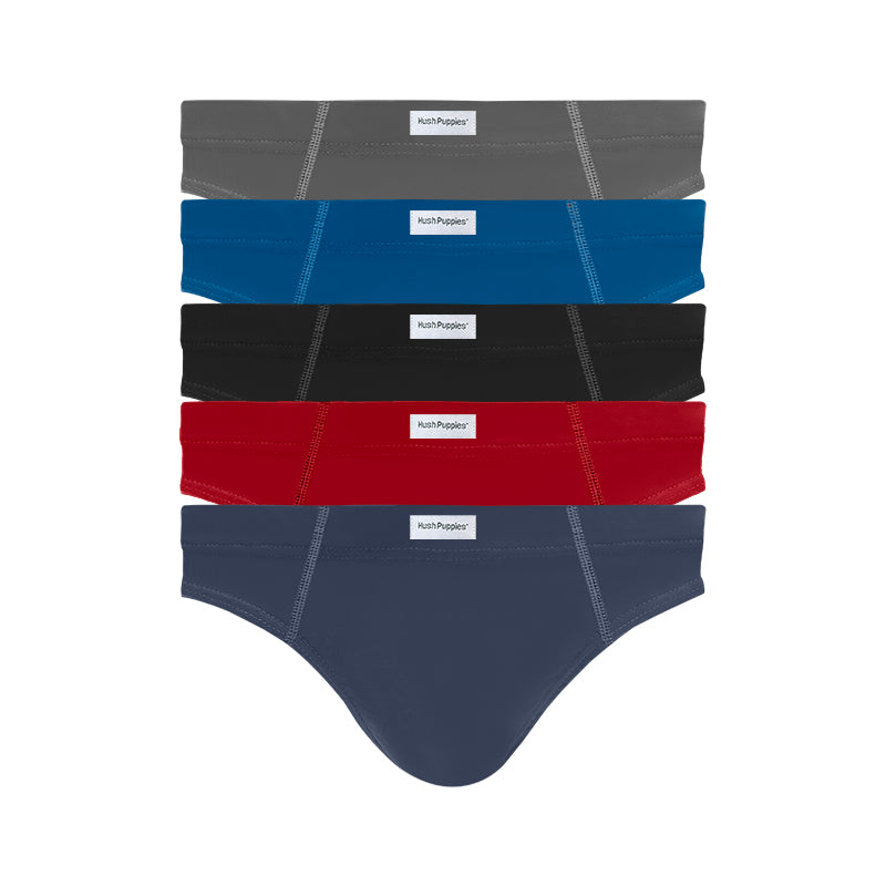 5pcs Men's Briefs | Bamboo Spandex | Mini | HMB237991AS1