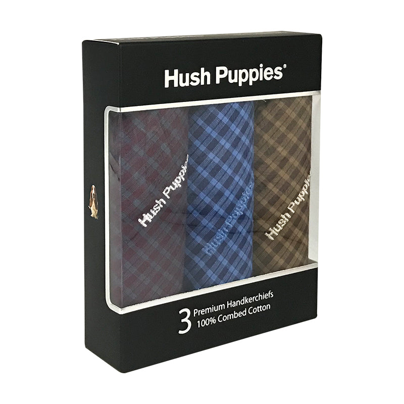 3pcs Men's Handkerchief Set | 100% Combed Cotton | HMN909669AS1