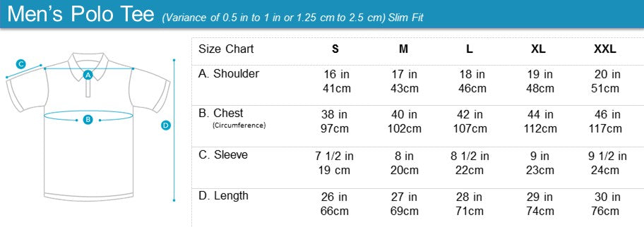 Men's Basic Polo With Embroidery | Cotton Mix | HMP217873