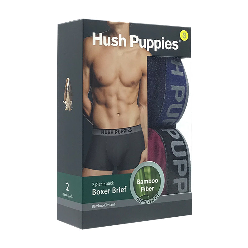 2pcs Men's Boxer Briefs | Bamboo Elastane | HMX702179