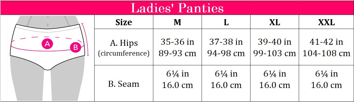 5pcs Ladies' Panties | Cotton Spandex | Basic C | Maxi HLU008882AS1