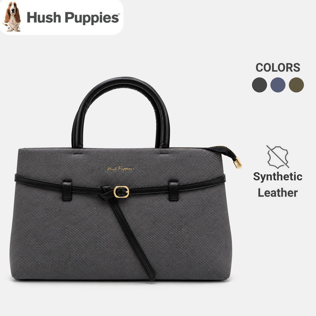 Women's Belted Top Handle Bag | Synthetic Leather | HLA659931