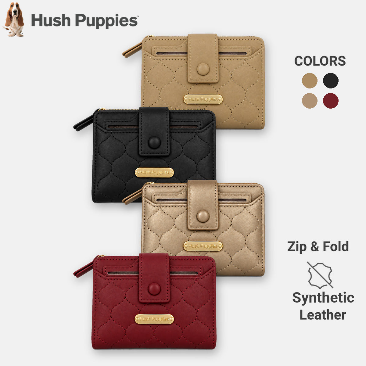 Women's Long Purse | Synthetic Leather | HLA679963